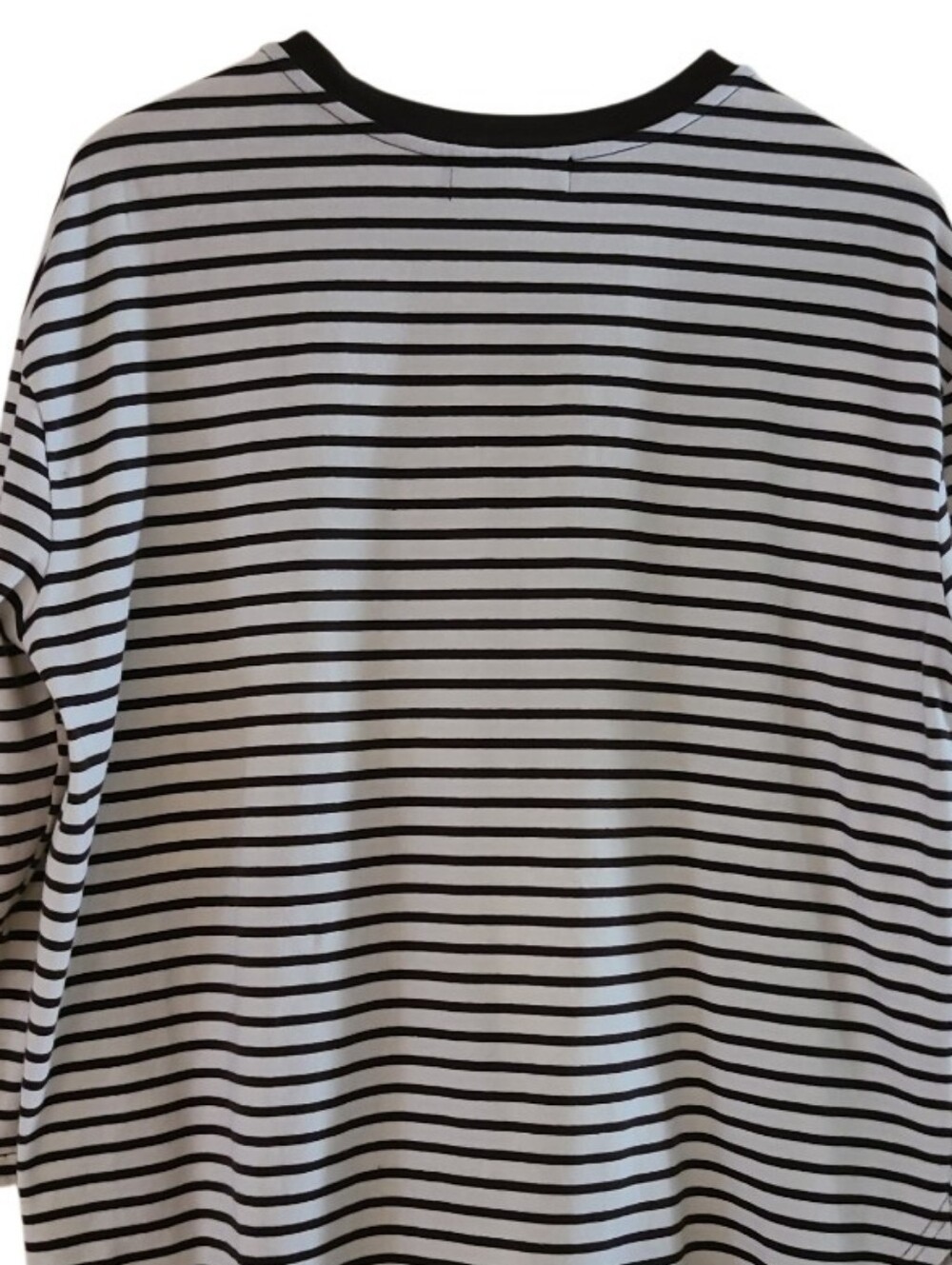Pomander Place Tuckernuck Brown Striped Popover Knit Shirt Brown Cream - Picture 13 of 16